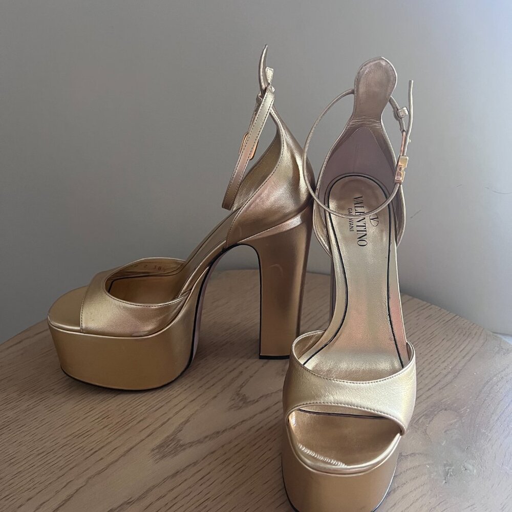 Valentino Garavani Women's Block Heel Platform Sandals